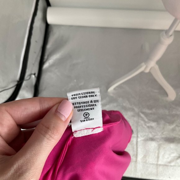 DVF Diane Von Furstenberg Dress Parry Silk Blouson Peasant 2 Pink Floral - Picture 15 of 15